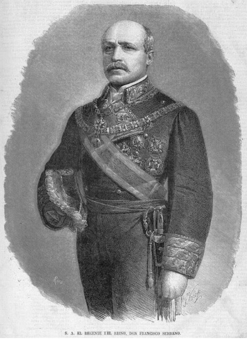 Inicio de la dictadura del general Serrano
