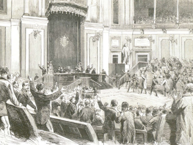 Proclamación de la Primera Republica