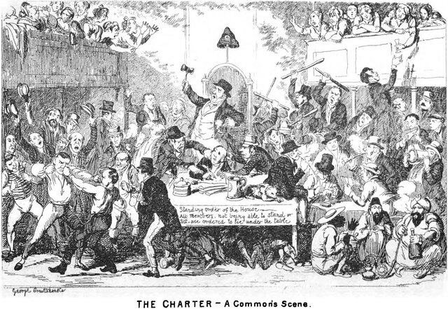 Envío al Parlamento de la Carta del Pueblo