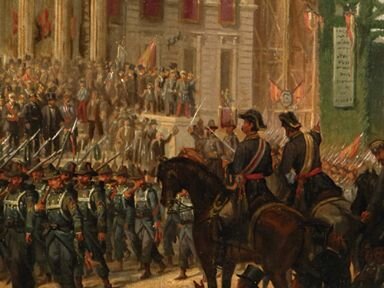 LA GLORIOSA, EXILIO DE ISABEL II