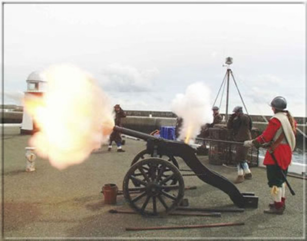 First Guns Appear in Europe