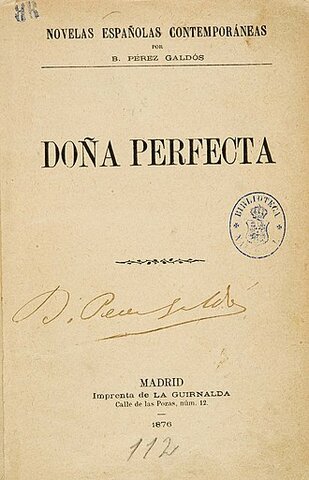 Doña Perfecta de Benito Pérez Galdós