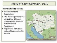 Tratado de Saint-Germain con Austria