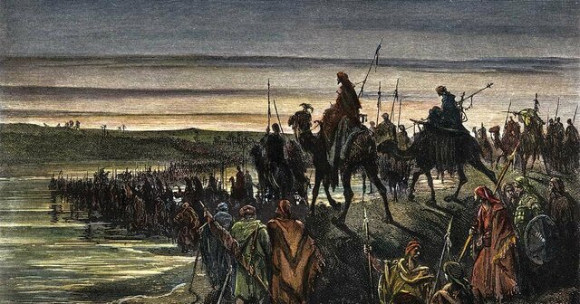 Salida de los israelitas