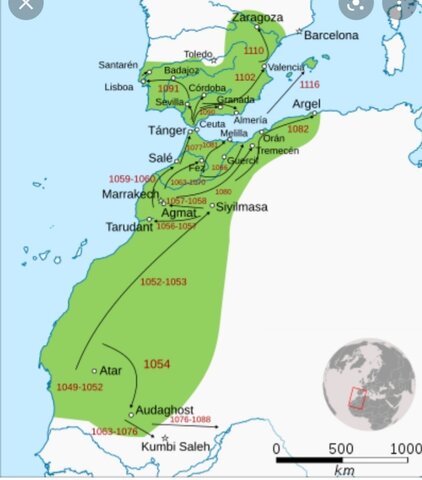 Llegan los Almohades a la Península.