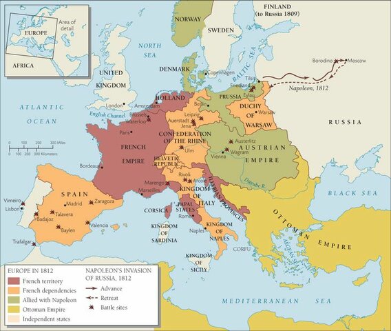 Màxima expansió imperi napoleònic