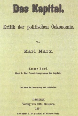 Publicación de El capital.