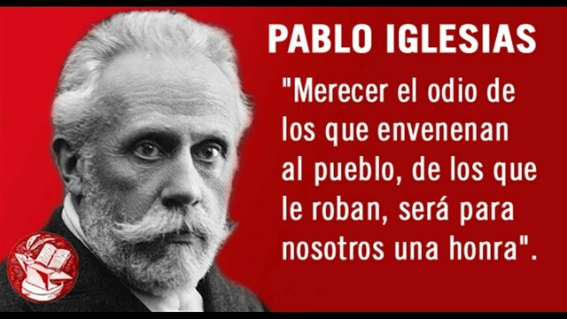 Fundación del PSOE por Pablo Iglesias