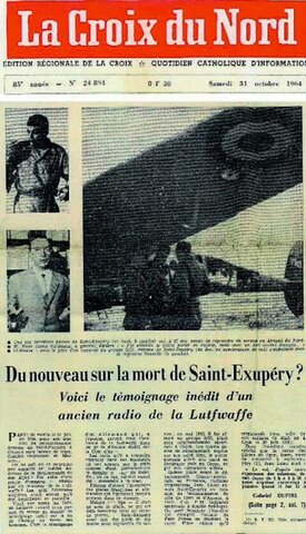 Antoine de Saint-Exupéry disparaît