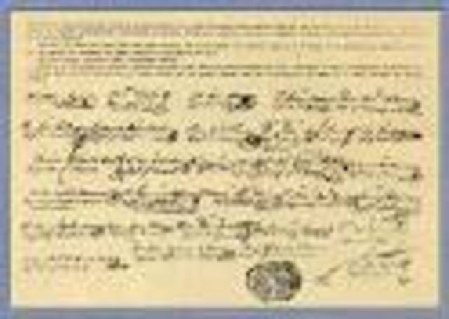 El Acta de la Independencia