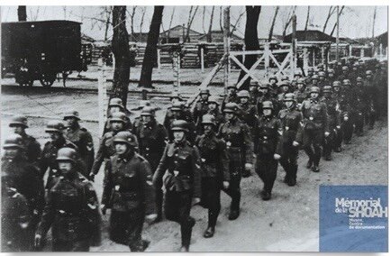 Création du camp de concentration d'Auschwitz (Pologne)