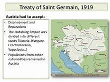 Tratado de Saint-Germain con Austria