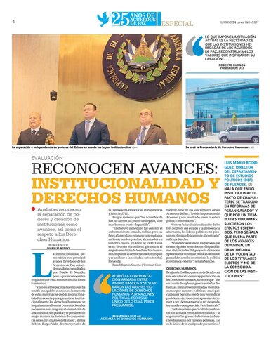 Indicadores de Derechos Humanos.