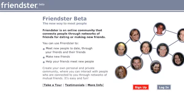 Friendster Launch