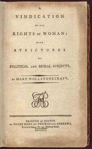 Mary's exposure to the French revolution
