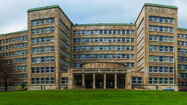 Entered the University of Frankfurt