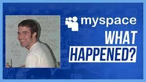 The launch of MYSPACE