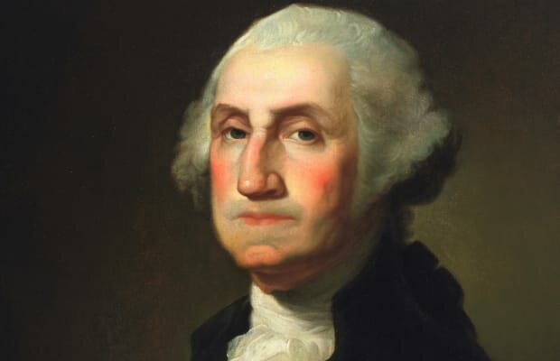 George Washington born at 1732