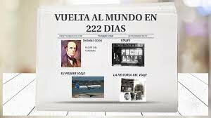 Primera vuelta al mundo.