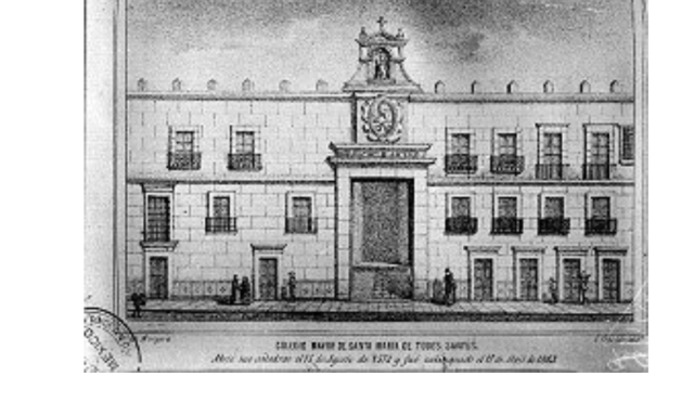 Fundaciòn del Colegio mayor de todos los santos en Mèxico .