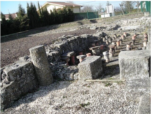 Arkaiako villa  bateko termak