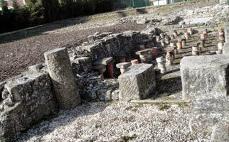 Arkaiako villa  bateko termak