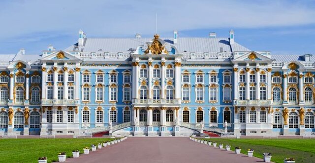 Palacio de Catalina - Bartolomeo Rastrelli. San Petesburgo. Rococó.