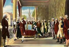 Washington is informed that he was unanimously elected as the first President of the United States