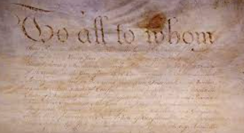 First American constitution created (Articles of Confederation)