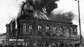 Timeline: Burning of the Synagogue 14hours