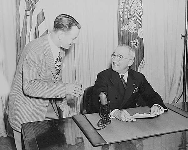 Harry Truman ends his second term as President
