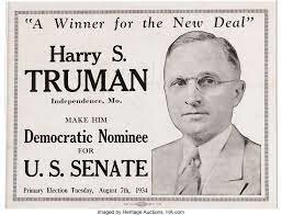 Truman Elected Senator