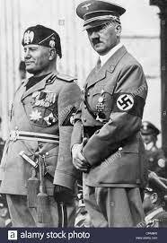 Mussolini visita a HItler