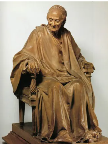 Jean - Antoine Houdon - Voltaire sedente (FRA)