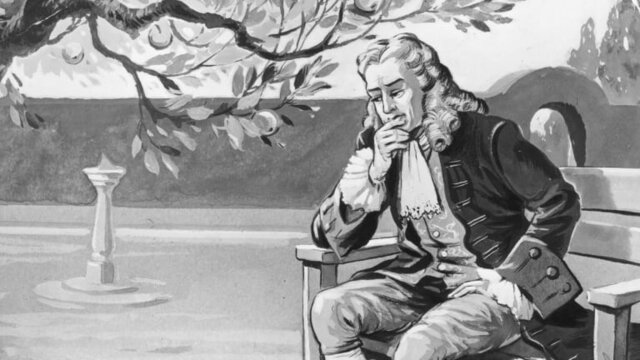 Isaac Newton is born