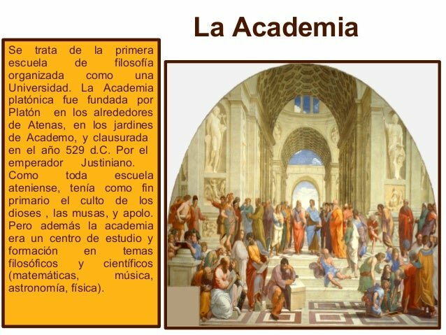 Fundación de la Academia de Platón