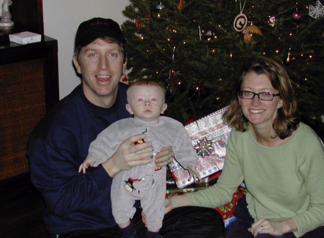 First Christmas with Jackson