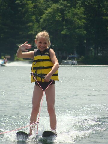 Learned to Water Ski
