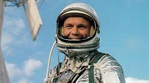 First man to orbit the Earth by USA