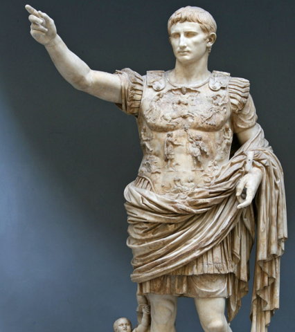 Octavio es proclamado Augusto