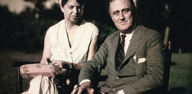 Who did he married with?