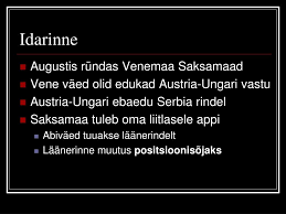 Saksa vägede edu idarindel