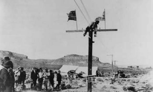 First telephone line