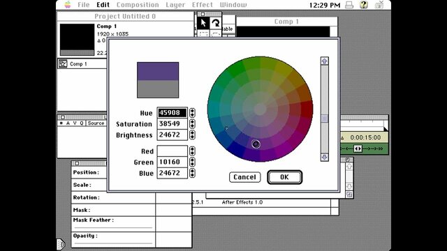 Lanzamiento After Effects