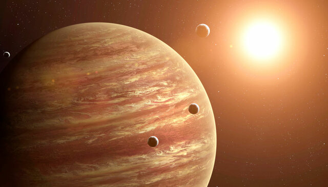 SONDA SPAZIALE RAGGIUNGE GIOVE