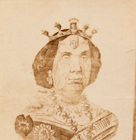 Final del reinado de Isabel II.