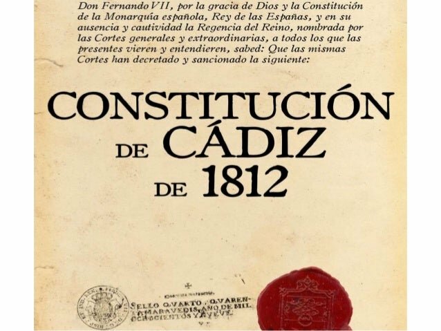 Constitución de 1812