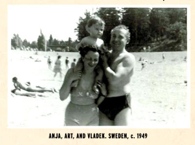 Anja, Art, and Vladek enjoy a Day on the Beach at Sweden