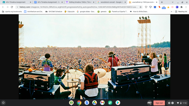 Woodstock concert