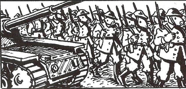 Vladek is drafted into the polish army.